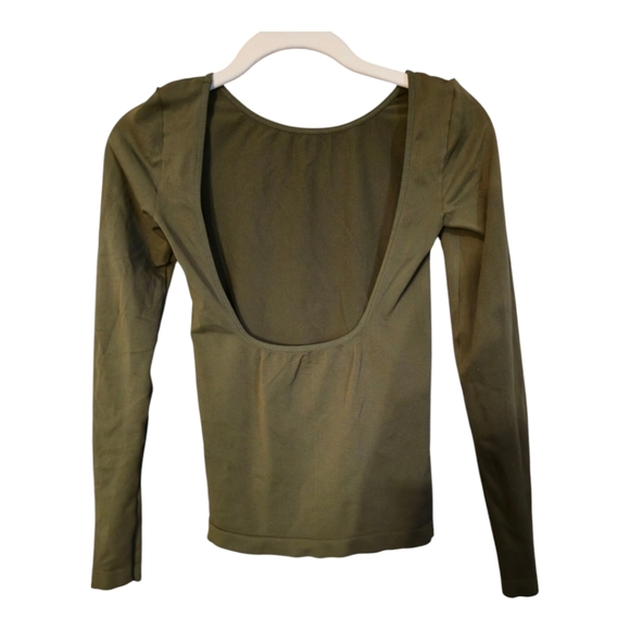 Free People Low-Back Seamless Long Sleeve - Picture 2 of 5